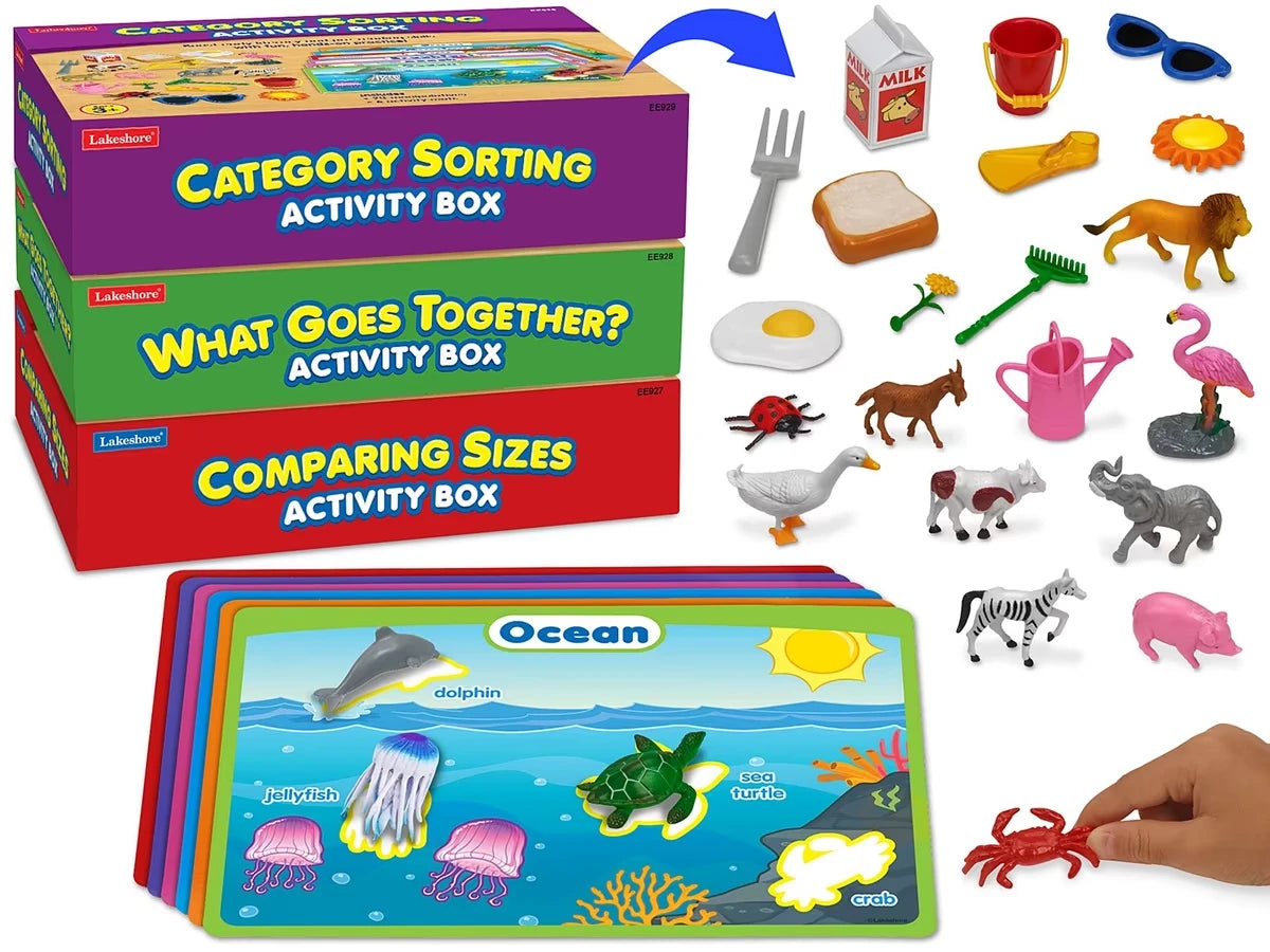 Early Language Activity Boxes - Complete Set - US 7735