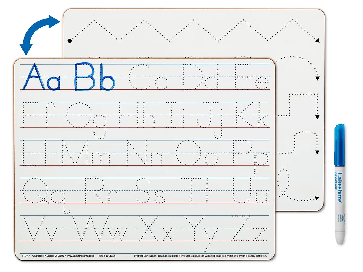 Double-Sided Early Writing Skills Lapboard - US 8061