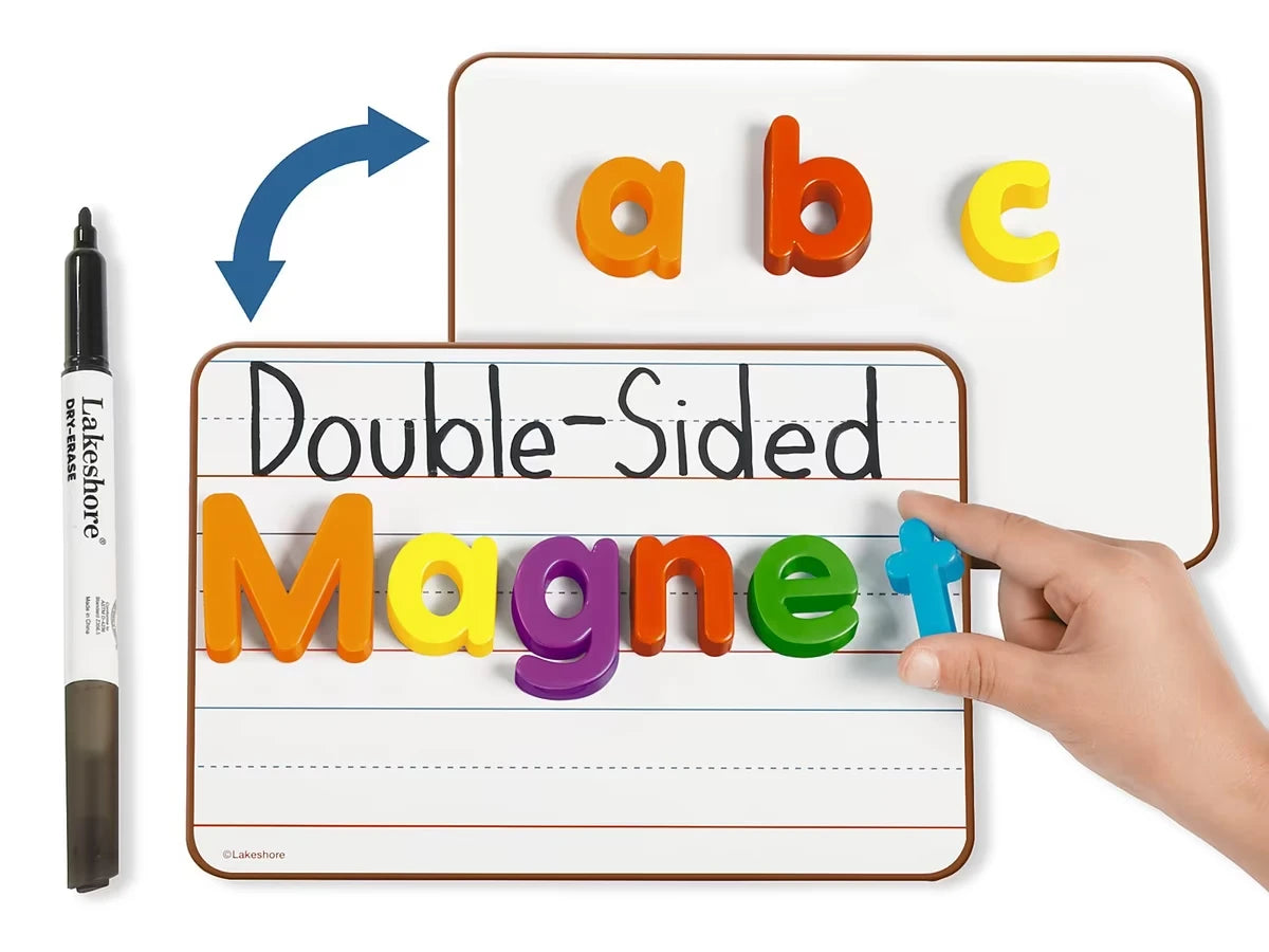 Double-Sided Magnetic Write & Wipe Mini Board - US 3315