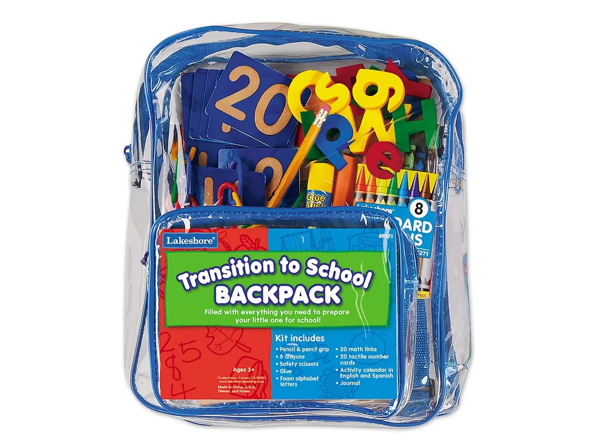 Transition to School Backpack - US 8183