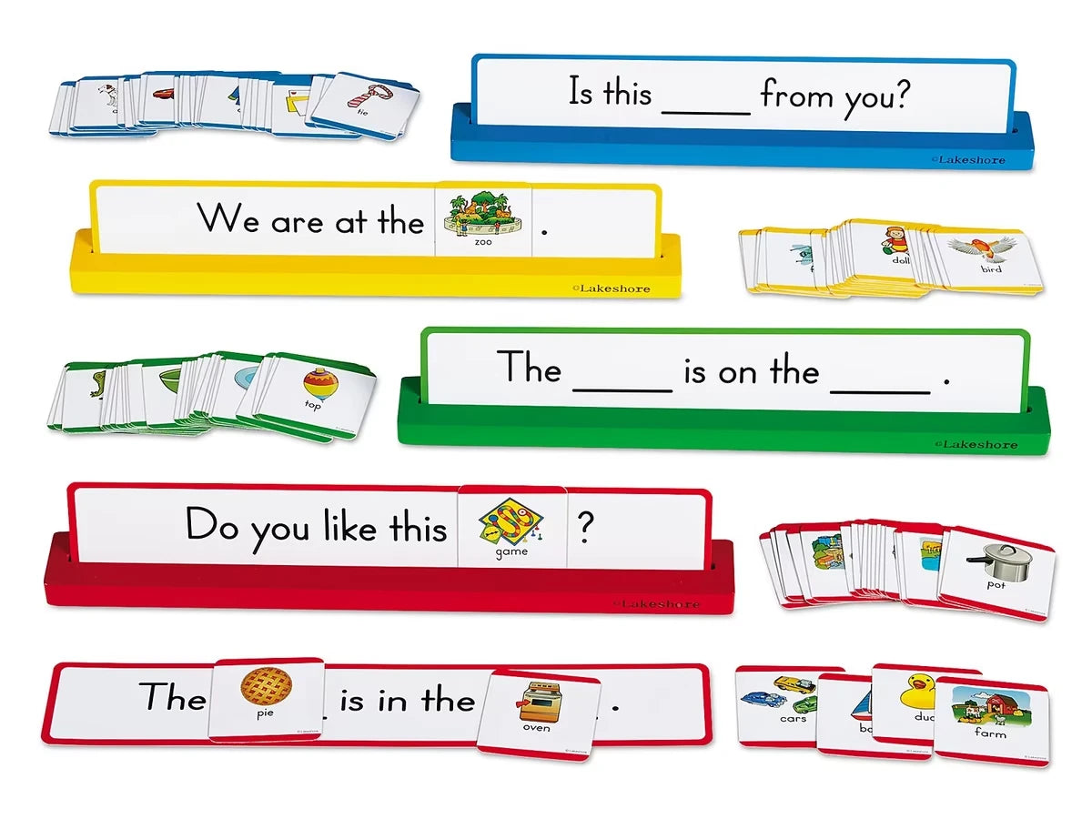 Creating Sight-Word Sentences Center - US 4625