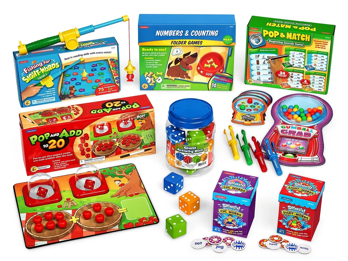 Foundational Skills Games Bundle - Pre K-K - US 7760