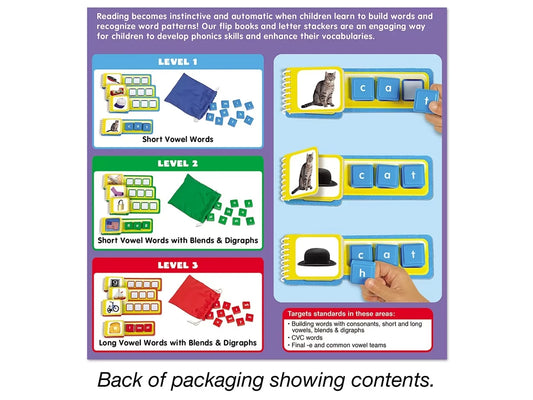 Stack & Build Phonics Flip Books - US 1241
