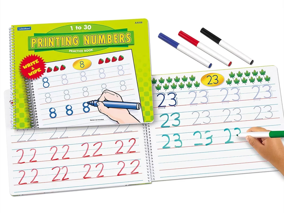 Printing Numbers Practice Book - US 1149
