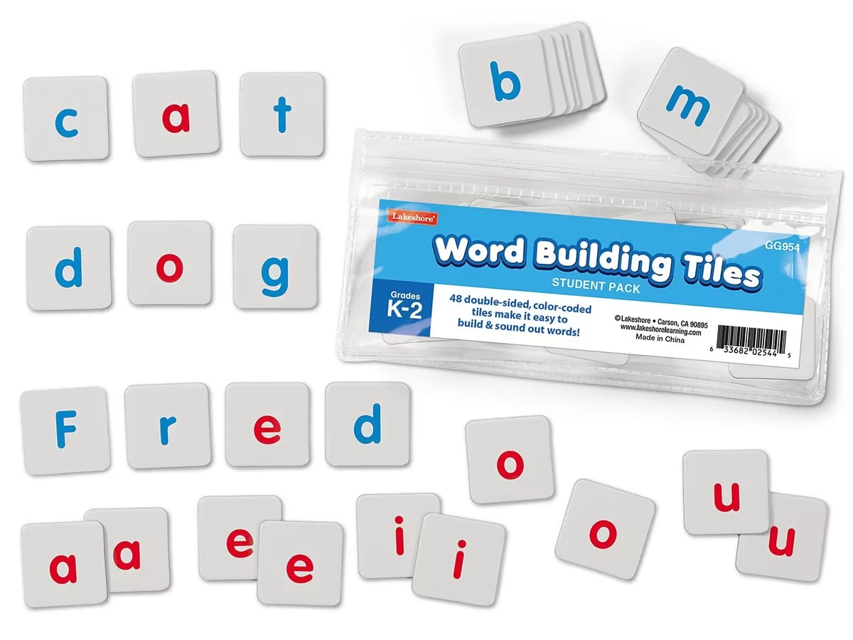 Word Building Tiles Student Pack - US 4796