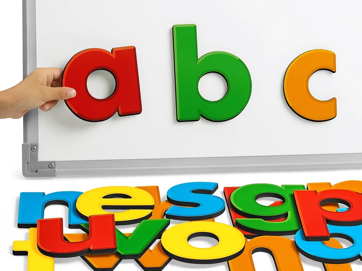 Jumbo Magnetic Letters - Lowercase - US 3330
