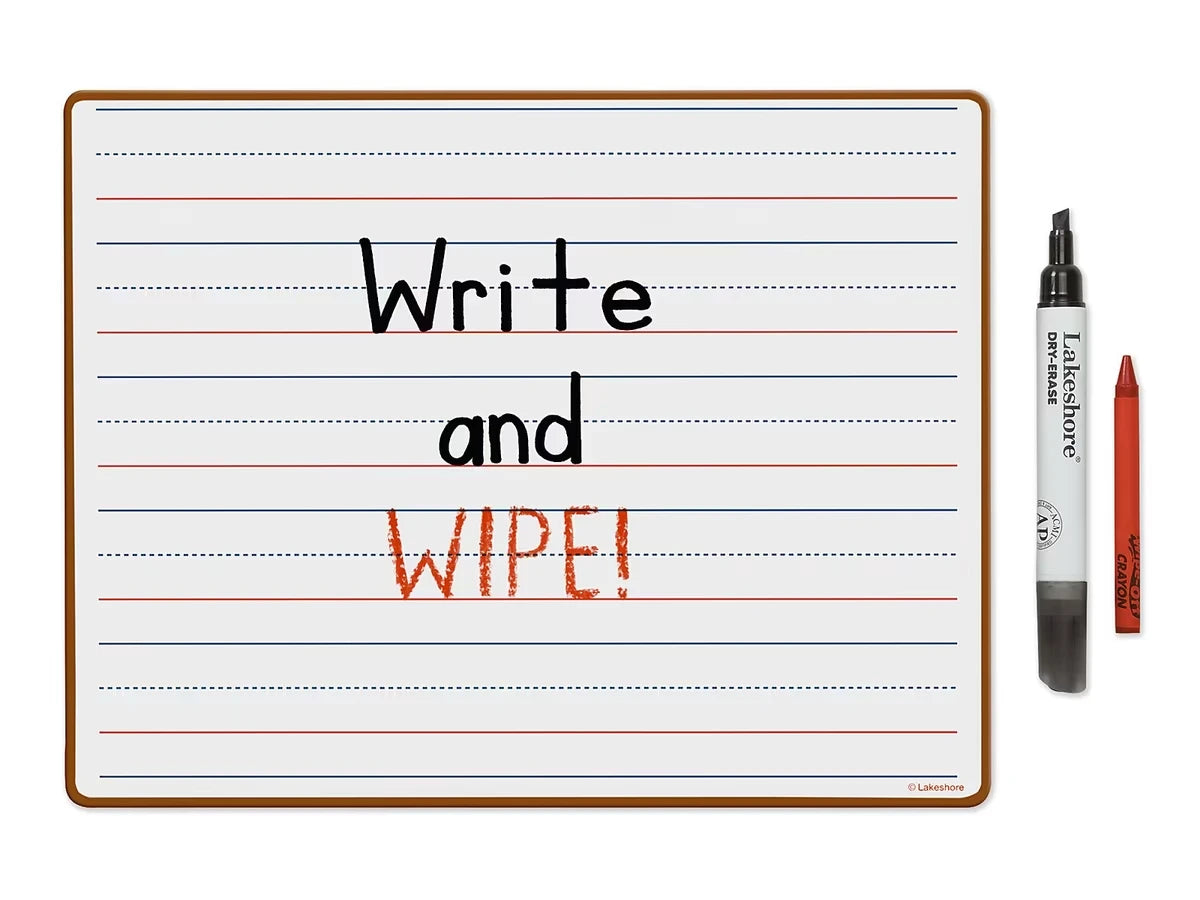 Learn to Print Write & Wipe Board - US 6973