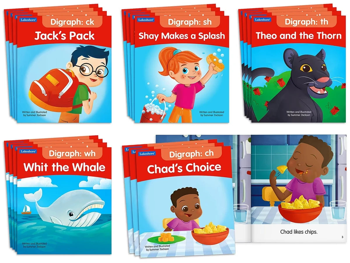 Digraphs Skill-Building Book Set - US 3238