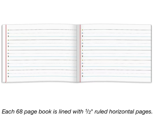 Levels 1-57 Spanish Dictation Books – Set of 10 - US 1129