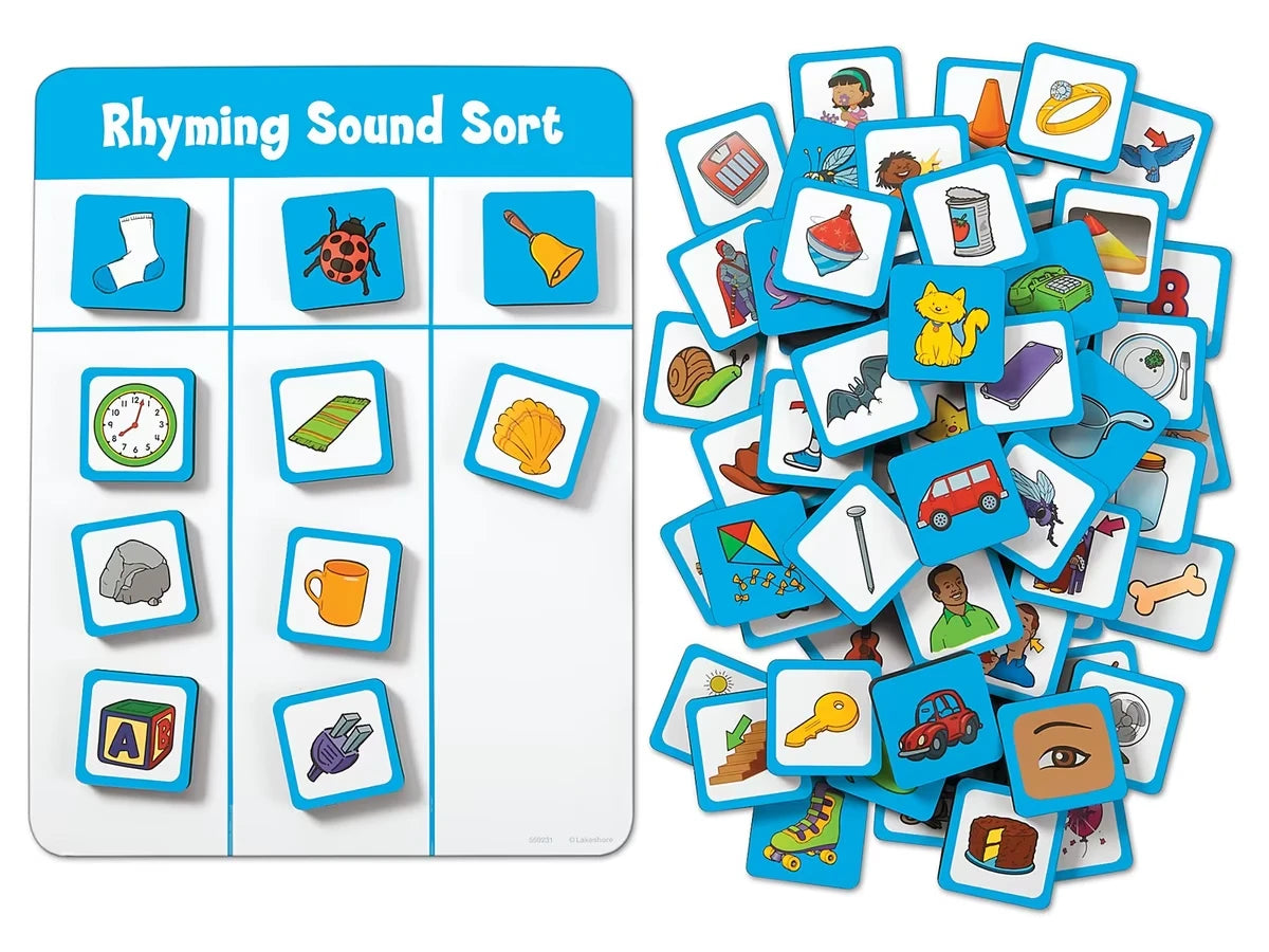 Rhyming Sounds Magnetic Sorting Board - US 8481