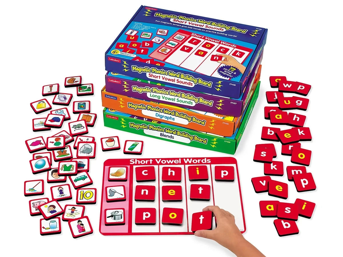Phonics Magnetic Word Building Boards - Complete Set - US 2796