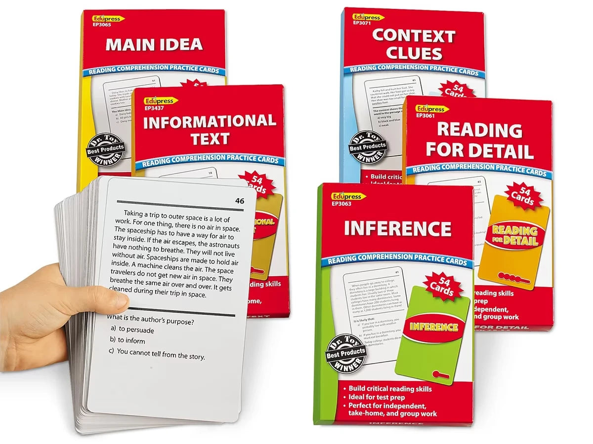 Comprehension Skills Practice Cards - Gr. 2-3 - US 1754