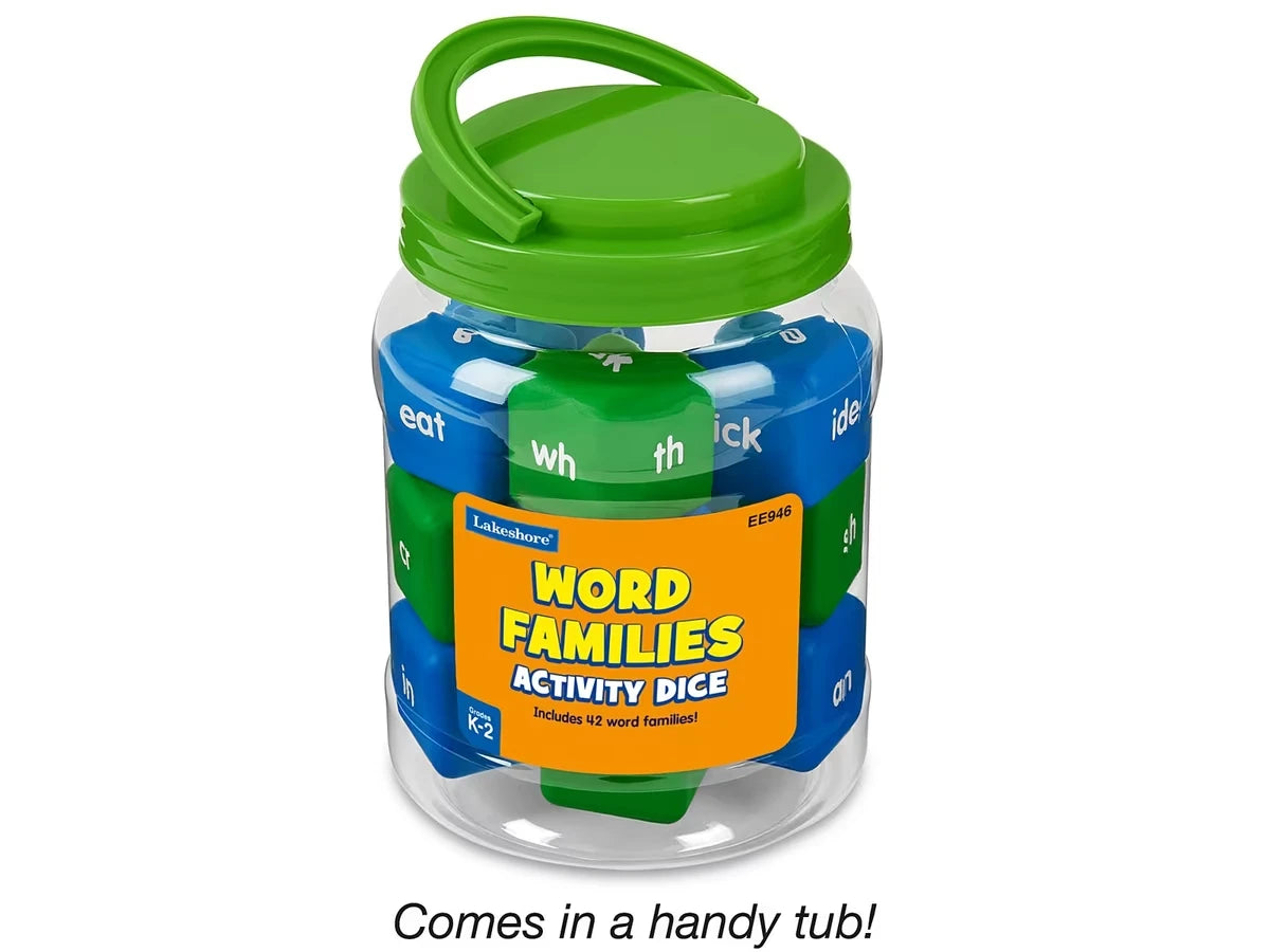 Word Families Giant Activity Dice - US 5106