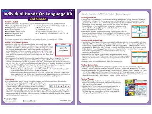 Individual Hands-On Language Kit – Gr. 3 - US 1258