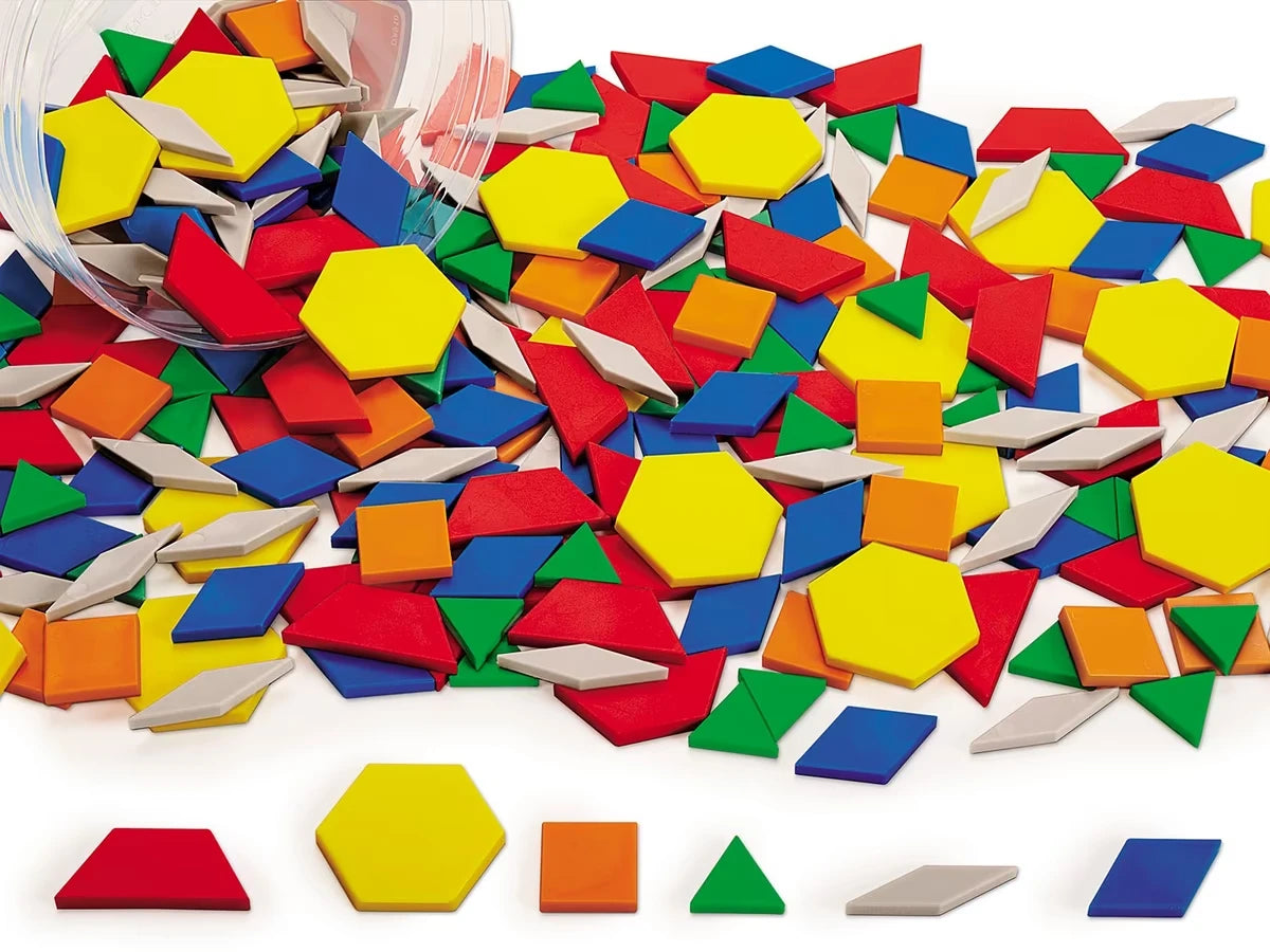 Plastic Pattern Blocks - US 7243