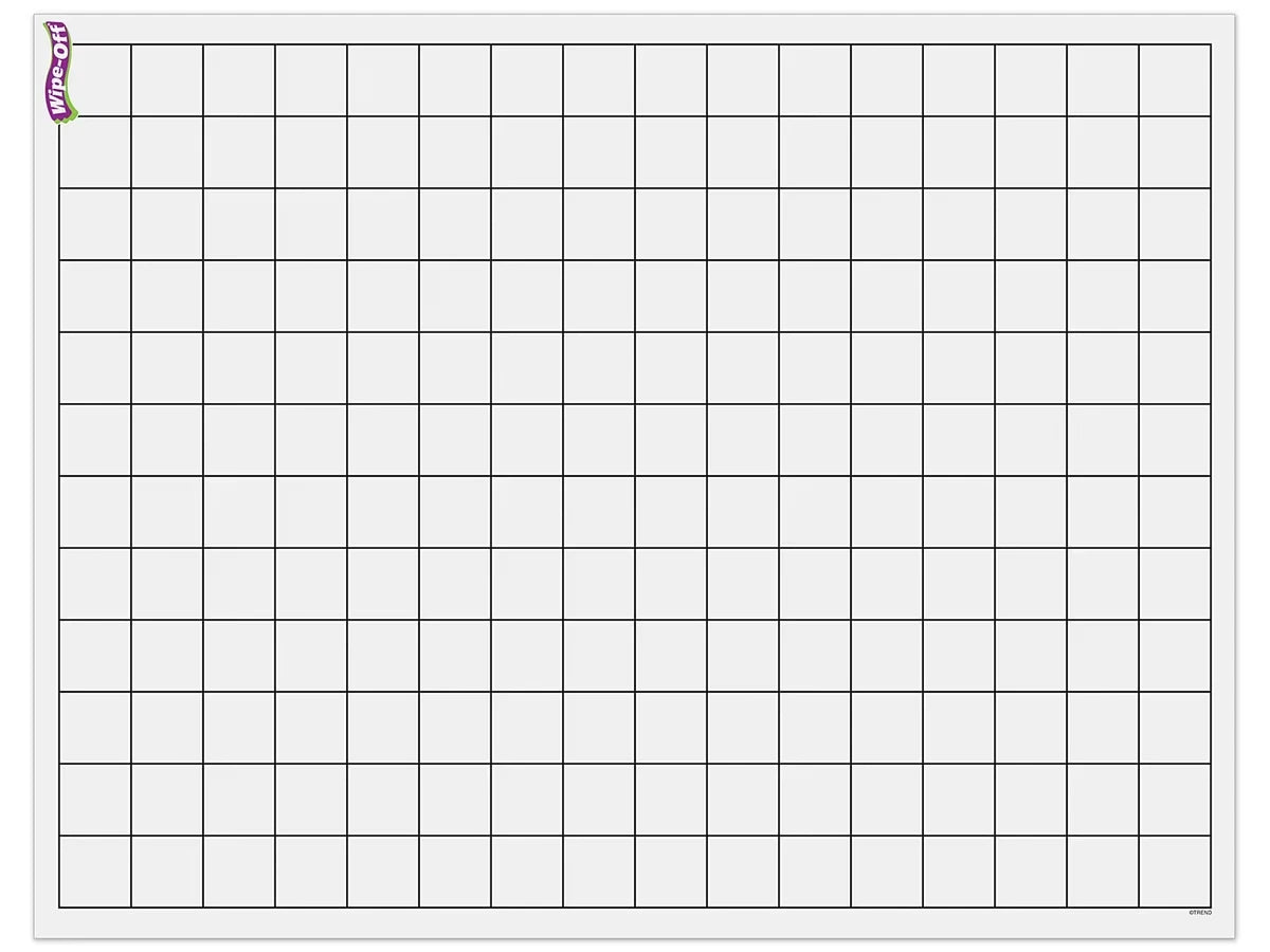 Giant Write & Wipe Graph & Array Chart - US 6342