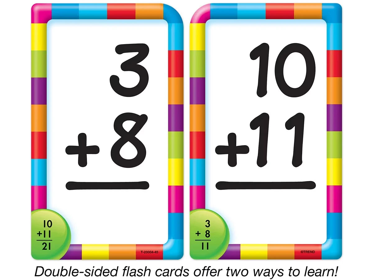 Addition 0-12 Pocket Flash Cards - US 8190