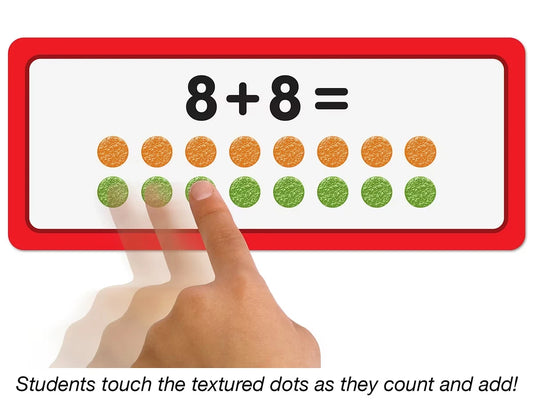 Touch & Match Sensory Math Cards - Complete Set - US 1230