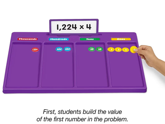 Hands-On Multiplication Regrouping Kit - US 1862