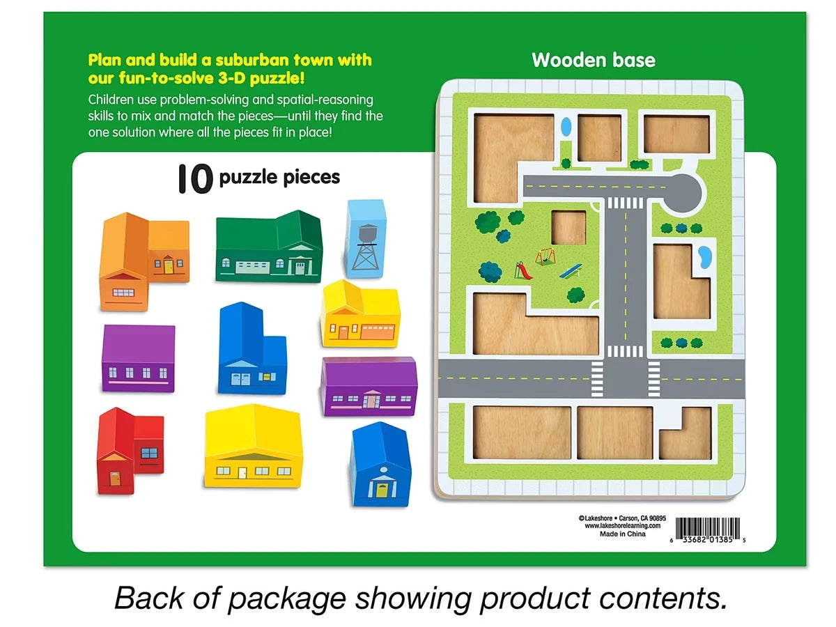 Around the Town Logic Puzzle - US 6774