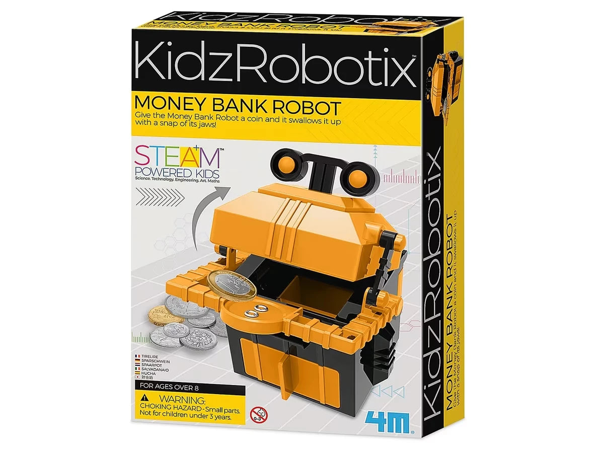 Money Bank Robot STEM Kit - US 7122