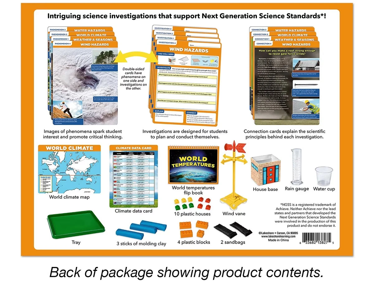 Meet the Standards Weather & Climate Kit - Gr. 3 - US 3684