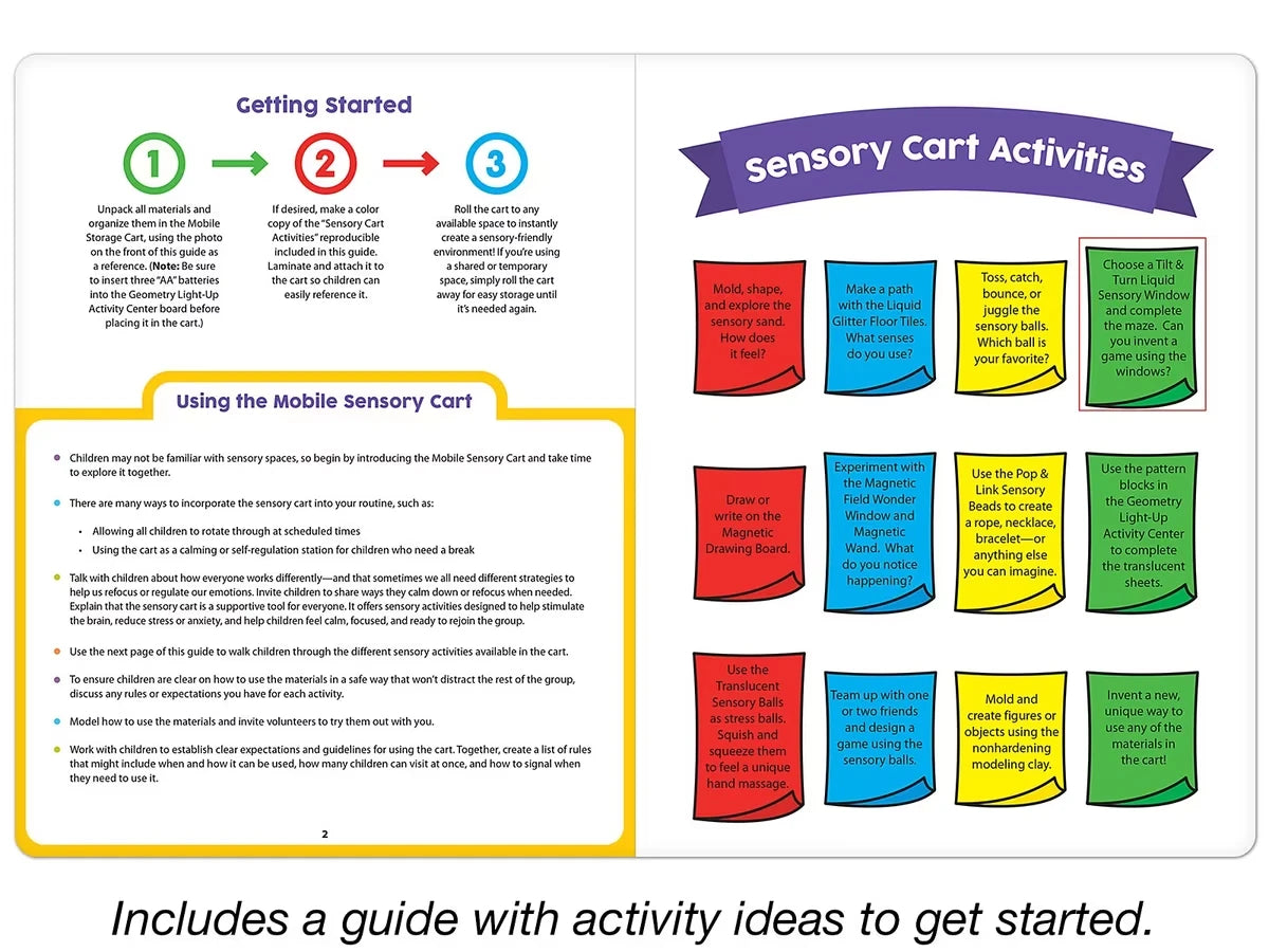 Mobile Sensory Cart - US 5812