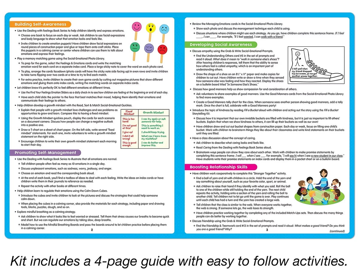 Social-Emotional Classroom Activity Kit - K-Gr. 2 - US 4300