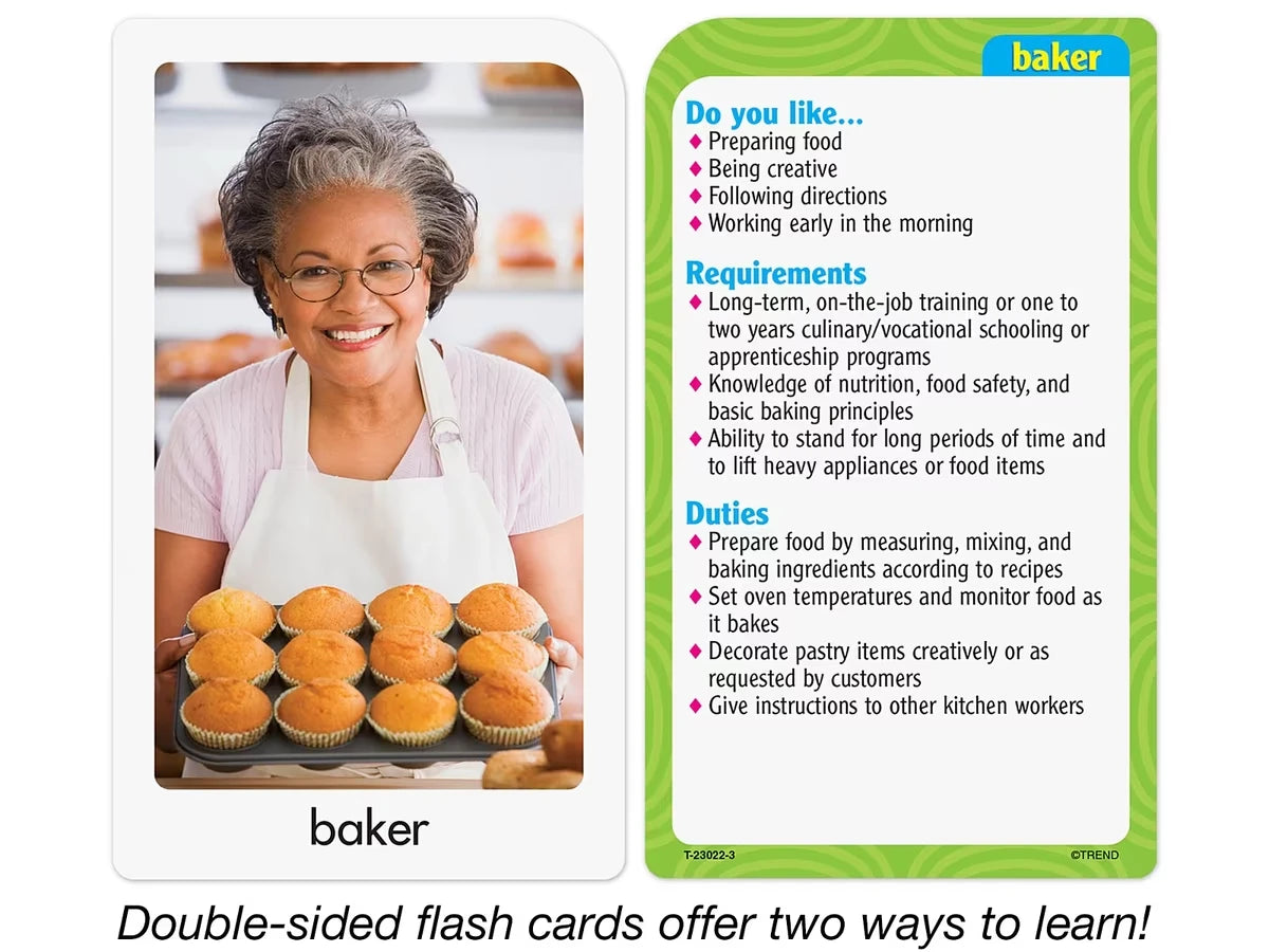 Community Helpers Pocket Flash Cards - US 2341