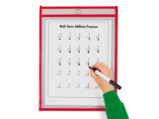 Reusable Write & Wipe Pocket - US 4975