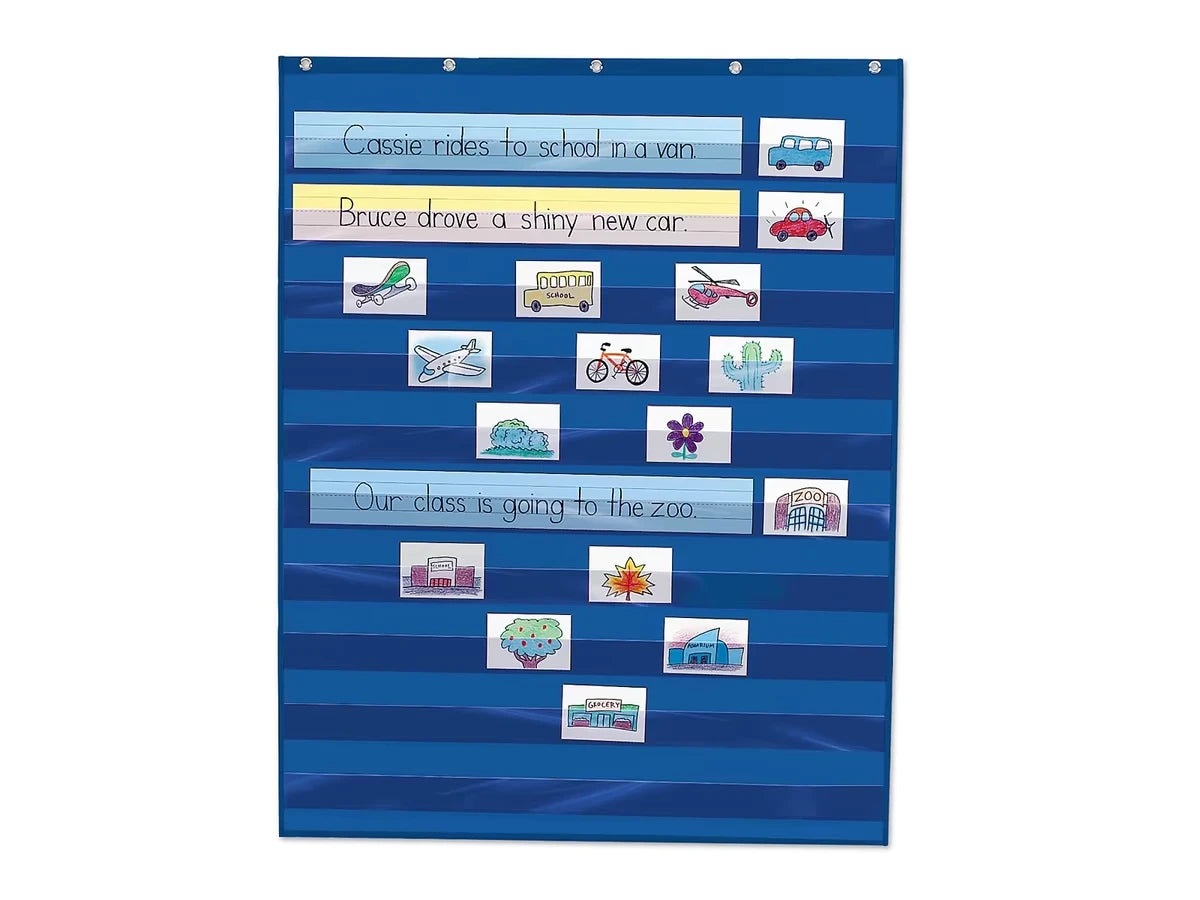 Heavy-Duty Pocket Chart - US 4077