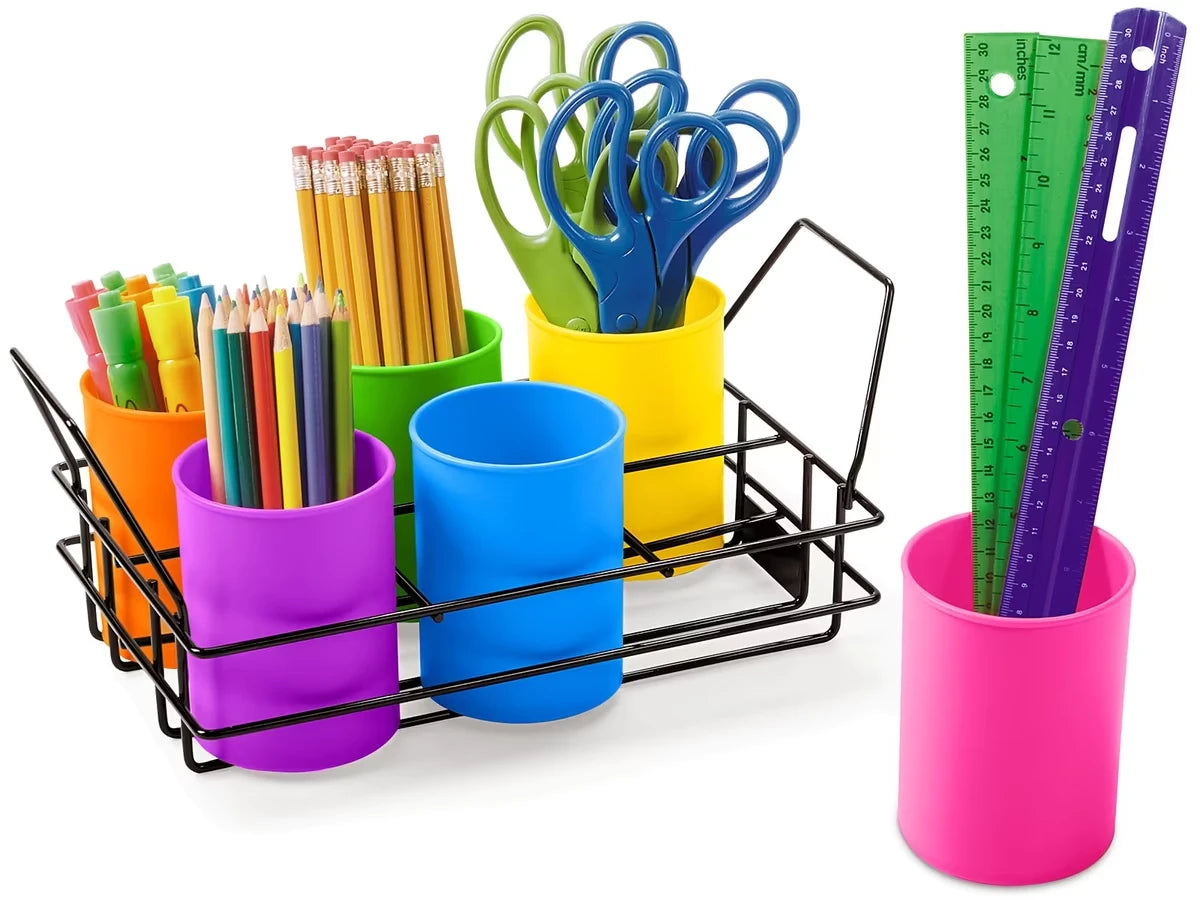 Neon Classroom Carry-All Supply Caddy - US 2840
