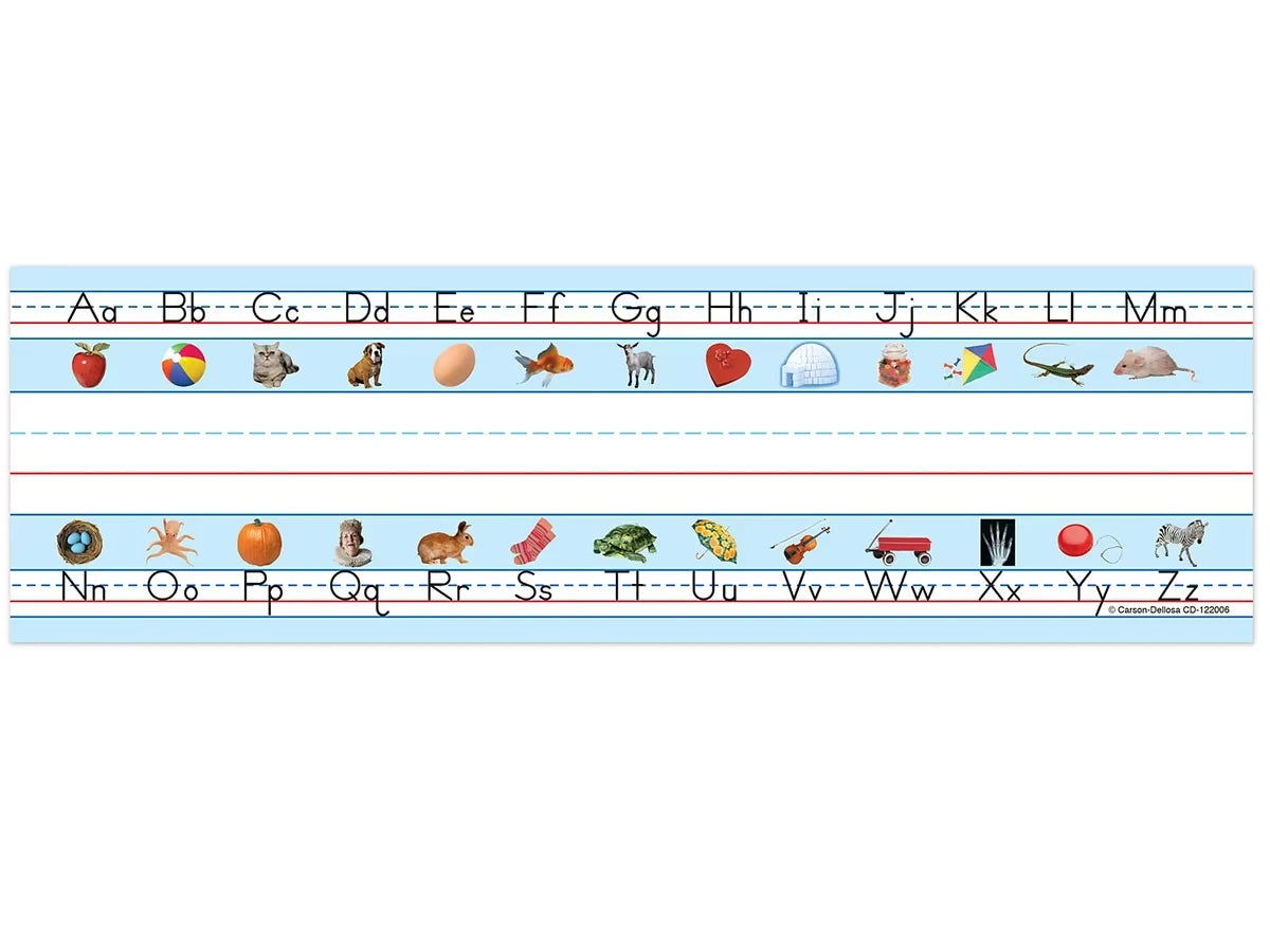 Alphabet Sounds Reference Nameplates - Pre K-K - US 4772