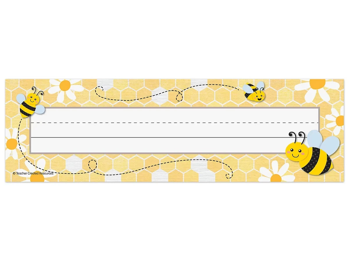 Buzzing Bees Nameplates - US 7988
