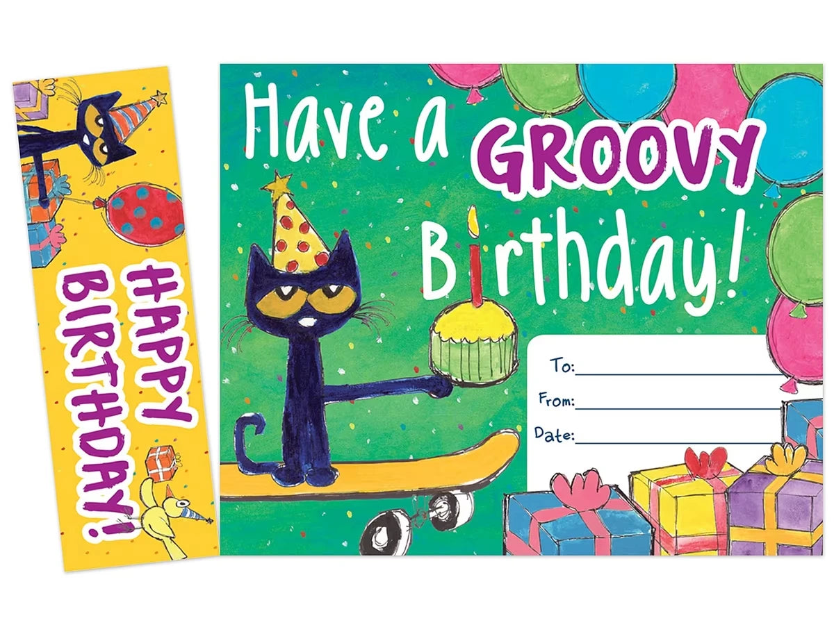 Pete the Cat® Bookmark Birthday Certificates - US 2759