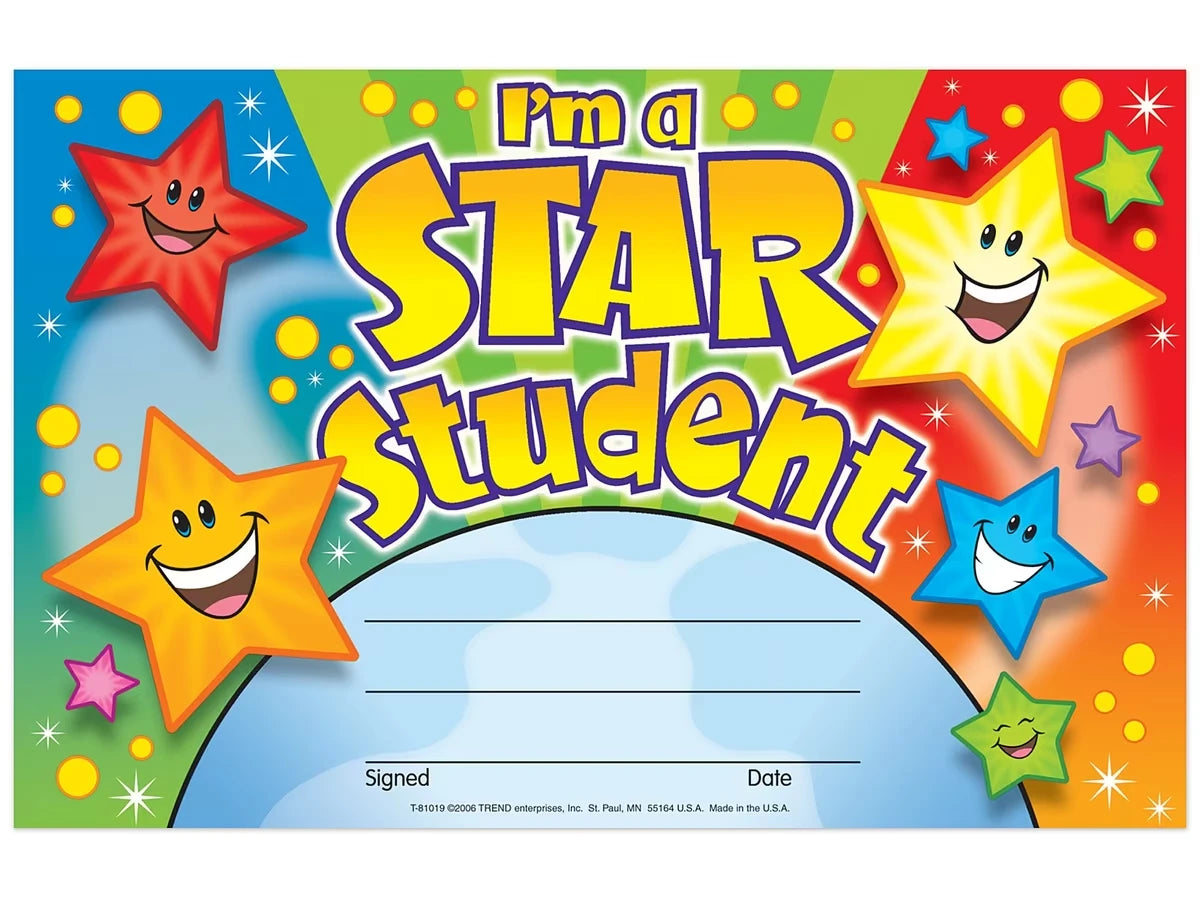 I’m a Star Student Awards - US 8557
