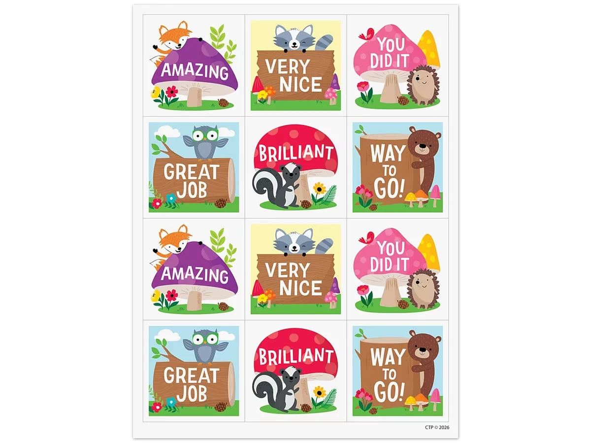 Woodland Friends Stickers - US 9409