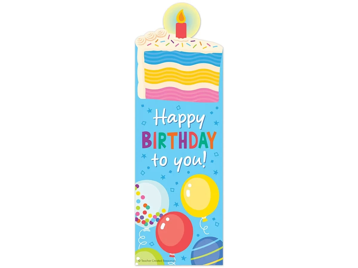 Birthday Cake-Scented Bookmarks - US 4304