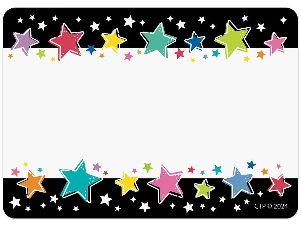 Star Bright Name Tags - US 2245