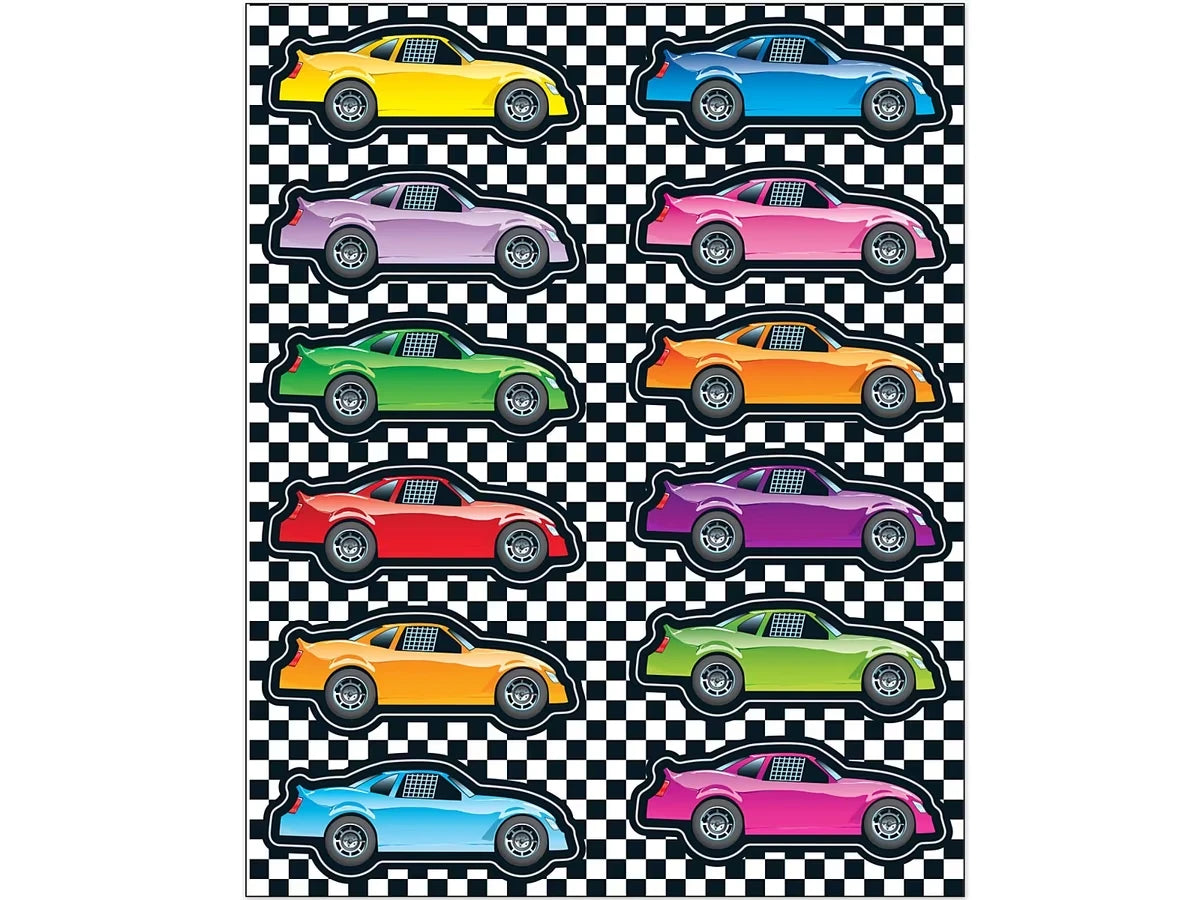 Race Car Stickers - US 6627