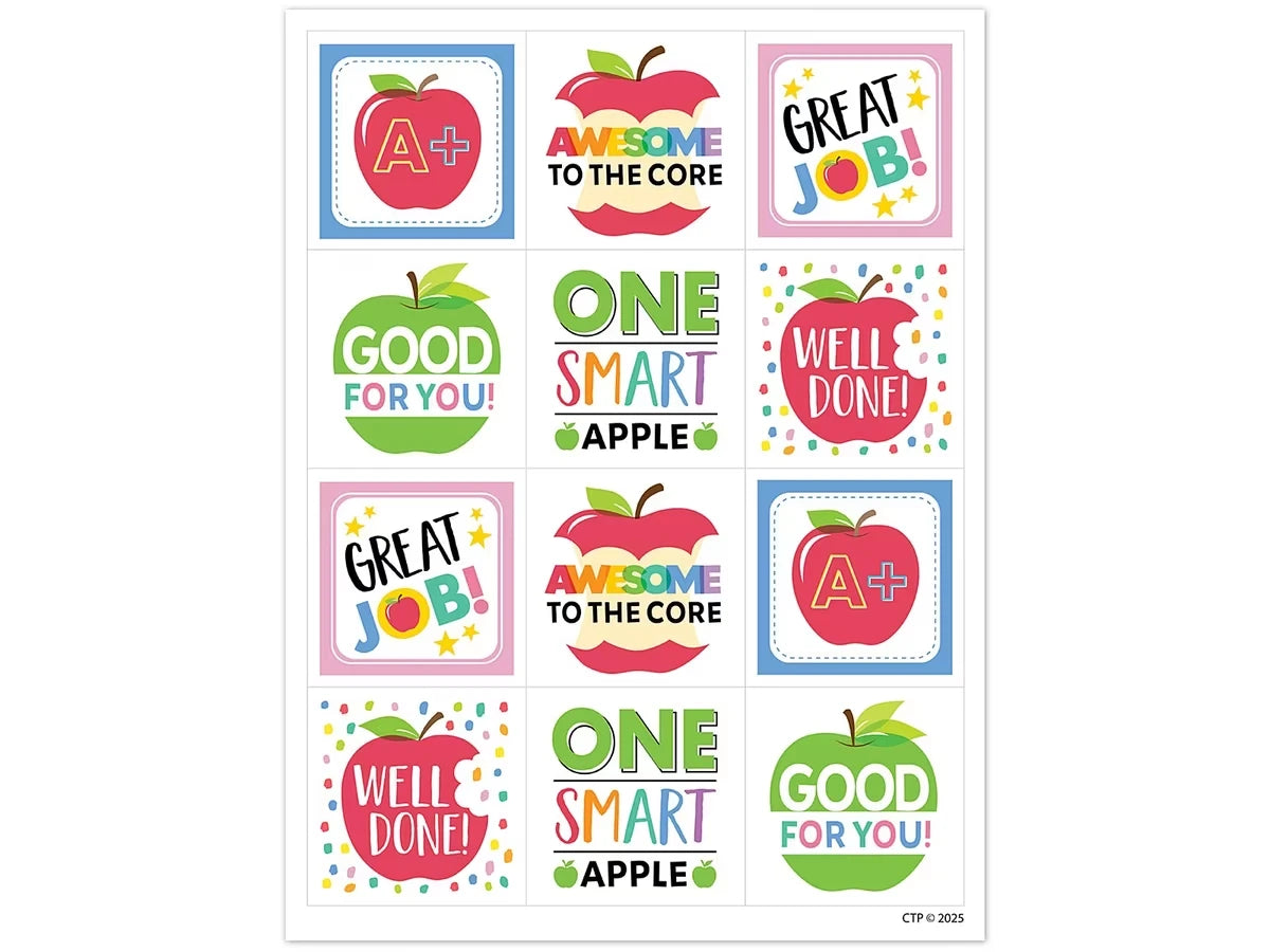 Apple Time Motivational Stickers - US 4769