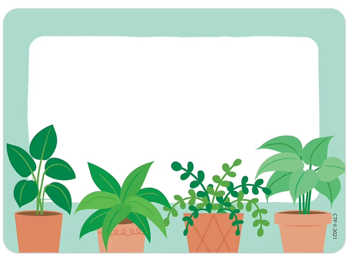 Positively Plants Name Tags - US 8546
