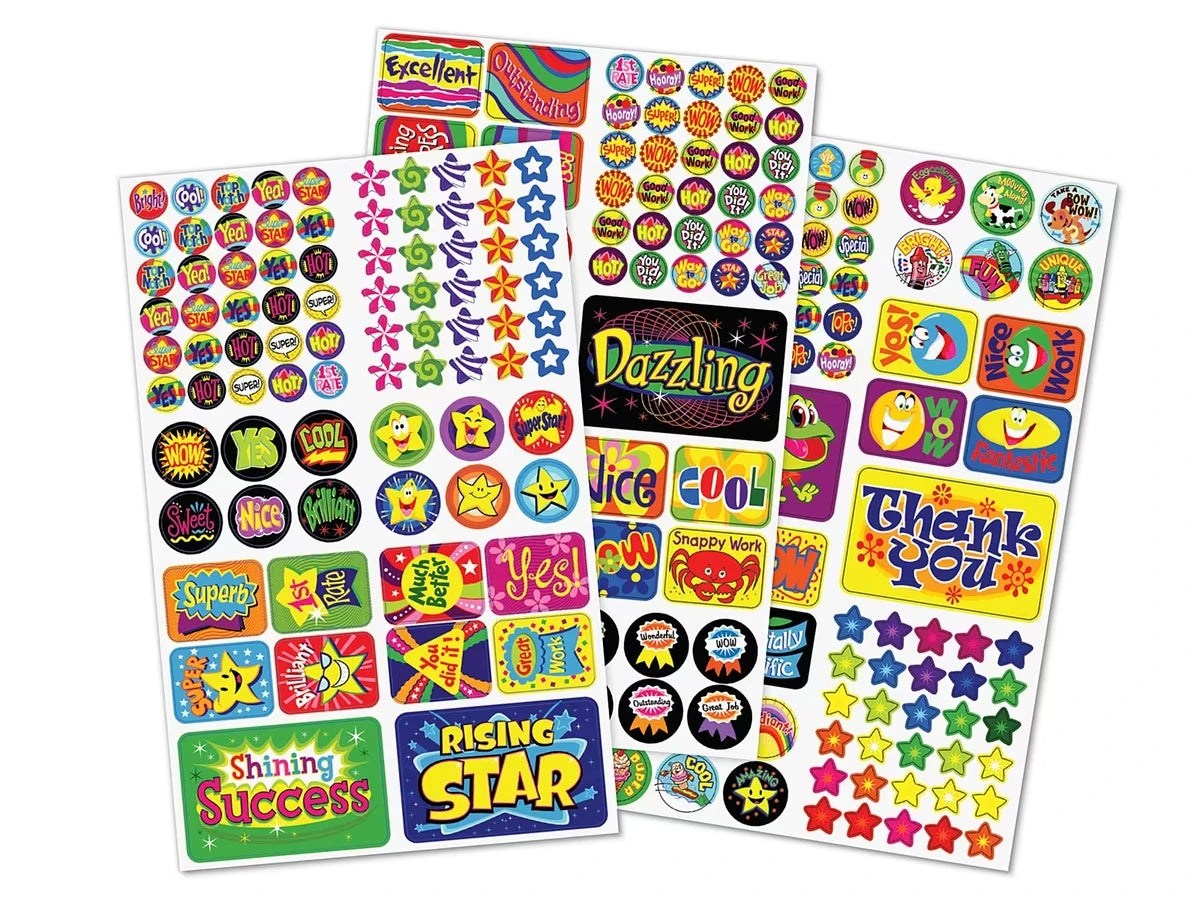 Praise & Reward Stickers - Variety Pack - US 7540