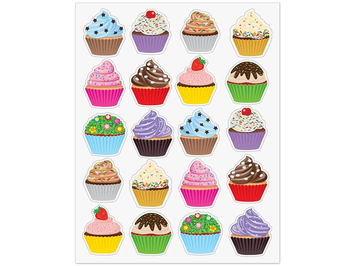 Cupcake Stickers - US 7223