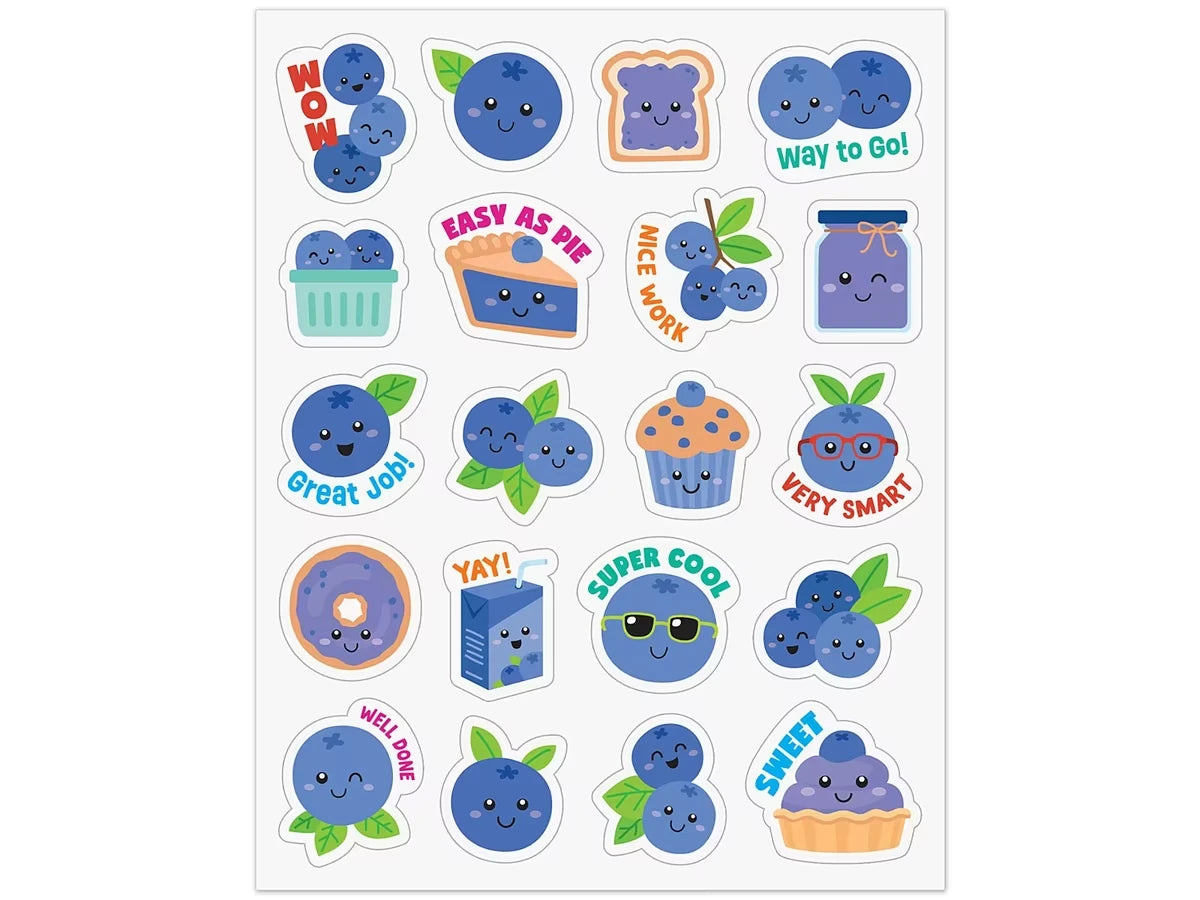 Blueberry-Scented Stickers - US 5629
