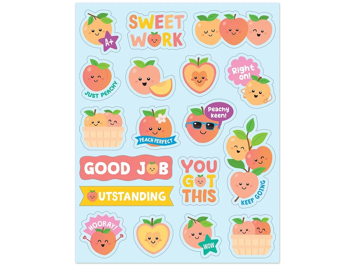 Peach Scented Stickers - US 8405
