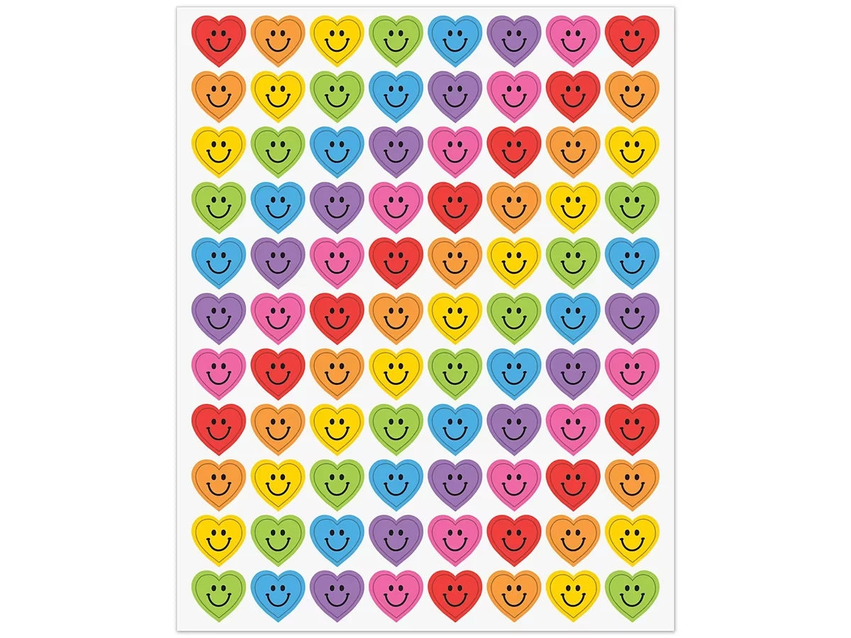 Smiling Heart Mini Stickers - US 8470