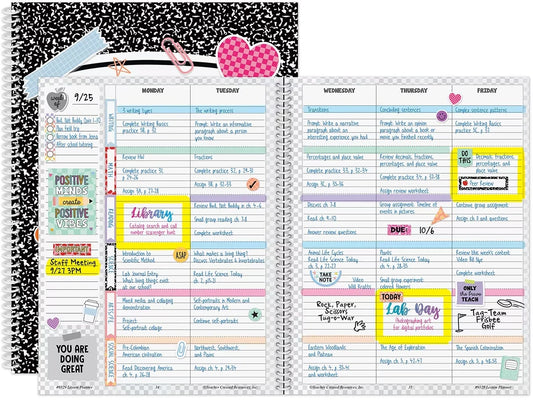 Cool for School Lesson Plan Book - US 6820