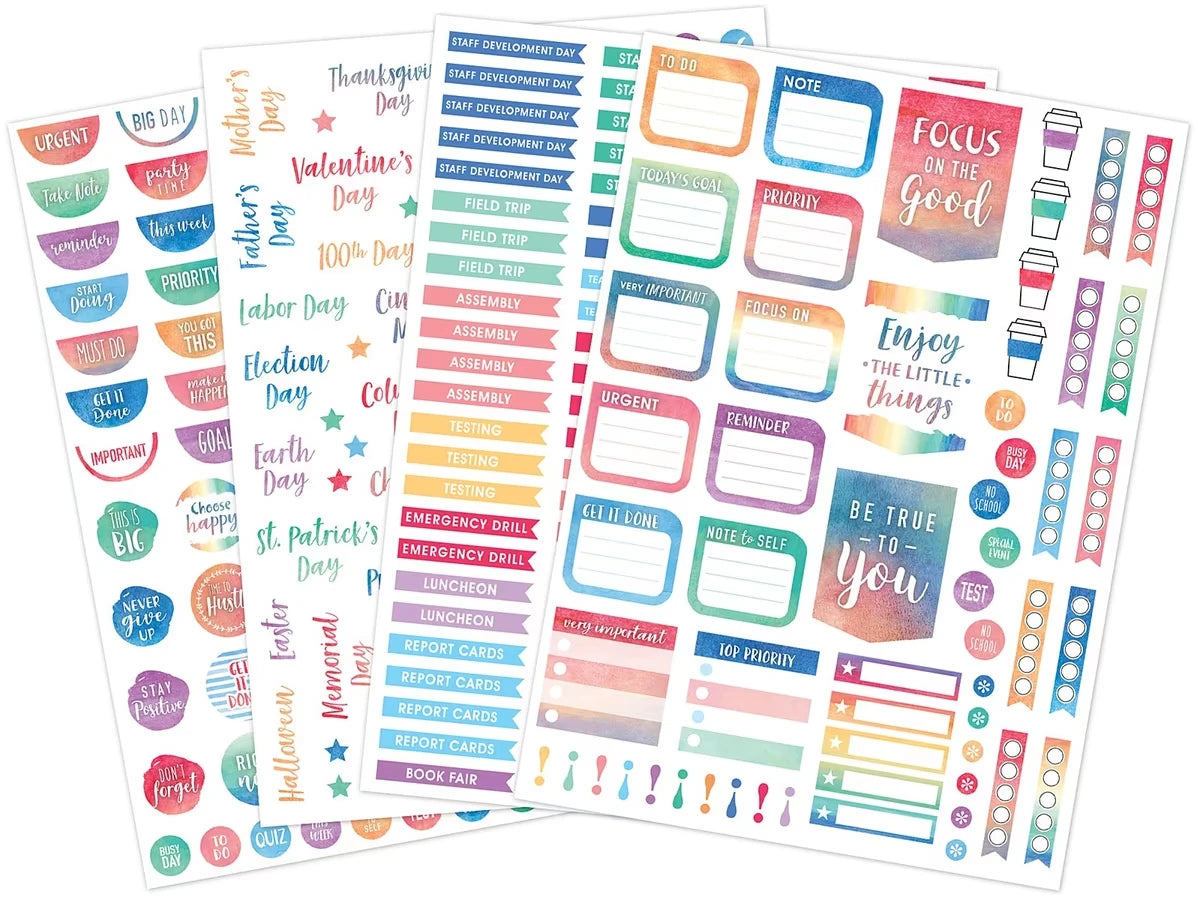 Watercolor Lesson Plan & Record Book - US 8116