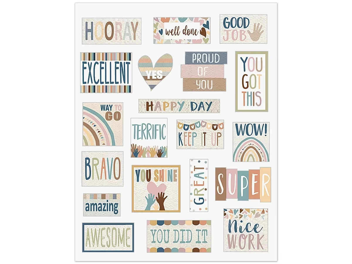 Everyone Is Welcome Motivational Stickers - US 6169